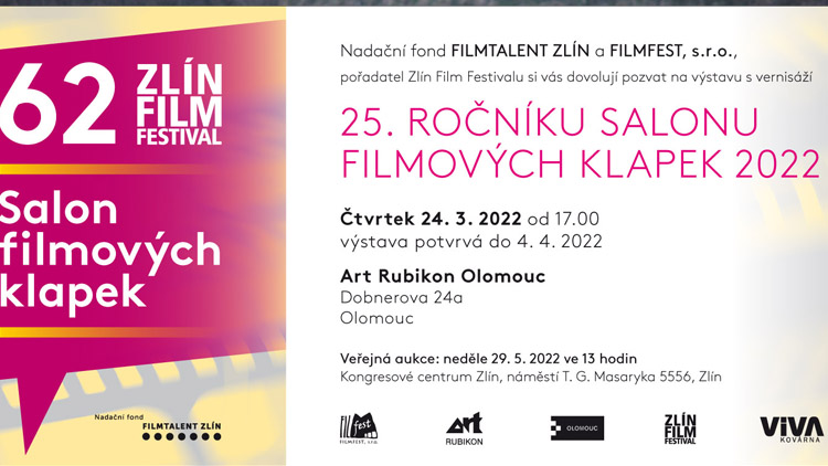 SALON FILMOVÝCH KLAPEK ZAVÍTÁ JIŽ TENTO TÝDEN DO OLOMOUCE 