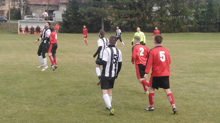 Otaslavice ve Vrchoslavicích zvítězily, rozhodla branka do šatny