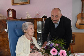 Další oslava. Jaroslavě Kopecké je 102 let!