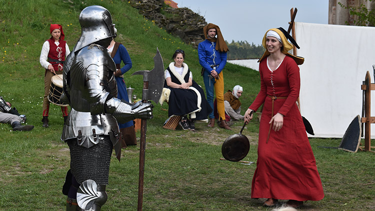 Na zámku v Plumlově to o víkendu žilo