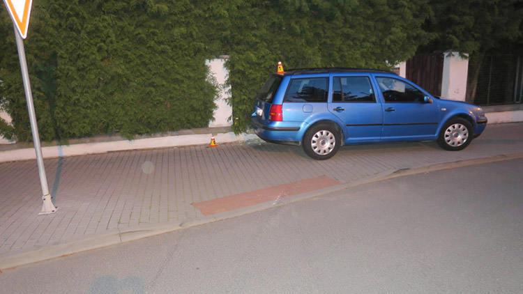 Ujížděl policistům a havaroval