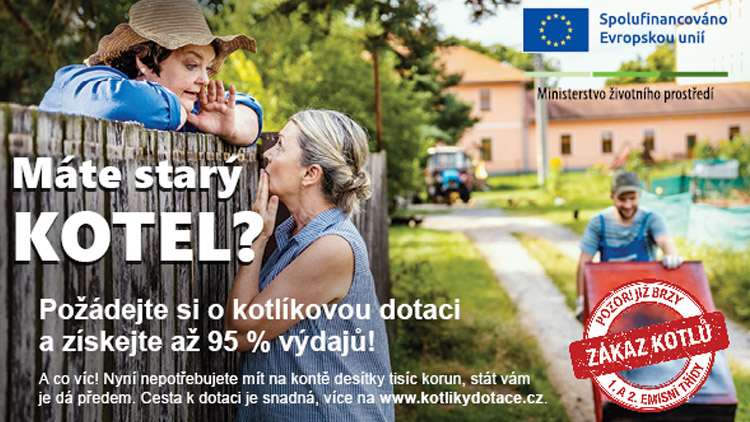 Kraj spouští další vlnu kotlíkových dotací. Zaměří se na nízkopříjmové domácnosti