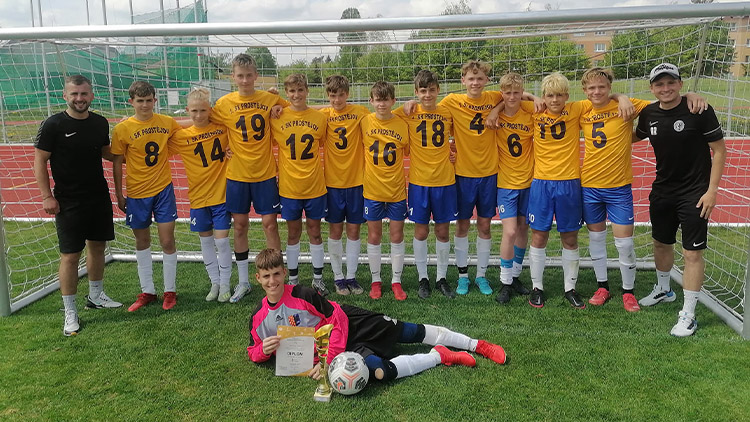 Krajské finále minifotbalu ovládla Základní škola Edvarda Valenty