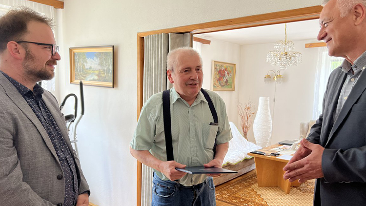 Kartáčník Alois Slepánek převzal titul Mistra tradiční rukodělné výroby Olomouckého kraje