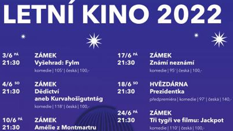 Letní kino 2022