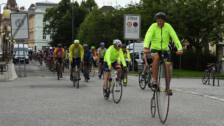 Na kole pro děti došlapali do Prostějova