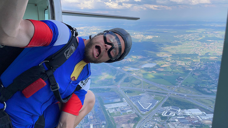 Ještě jedno soustředění parašutisté  Dukly Prostějov v cizině