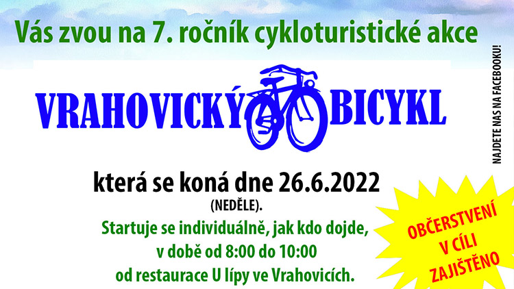 Do Vrahovic na bicykl