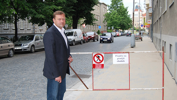 Za pět let se v Prostějově opravilo 13 746 metrů čtverečních chodníků