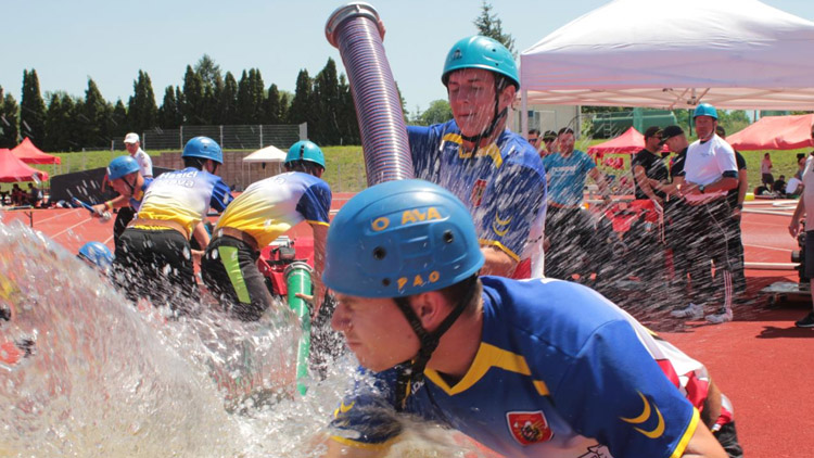 Vítězem krajského kola soutěže v požárním sportu se stal tým z Přerova a Ostravy