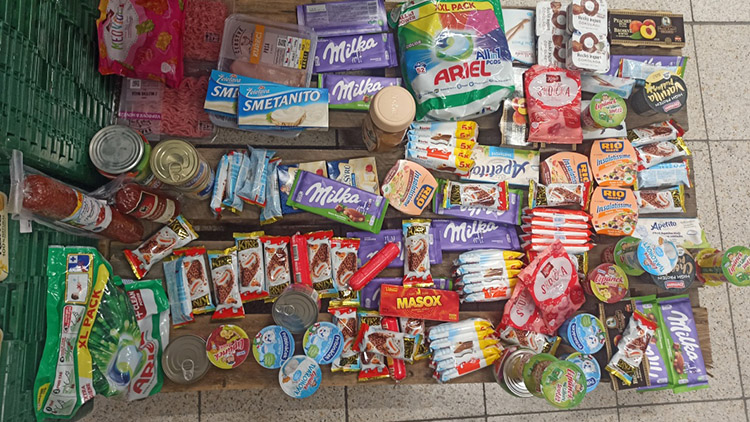 Za velký nákup platit nechtěla