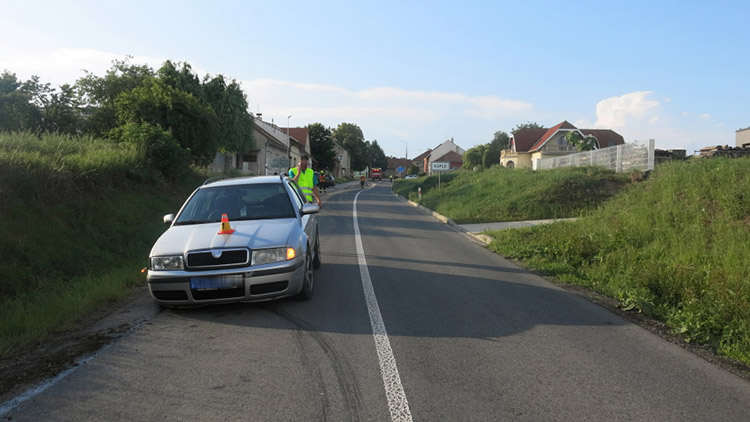 Opilý řidič sám na sebe zavolal policisty