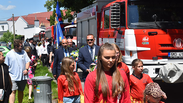 Hasiči z Vrahovic slavili 130. výročí svého vzniku