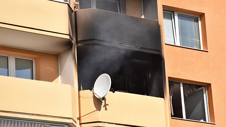 Milionový požár na Moravské