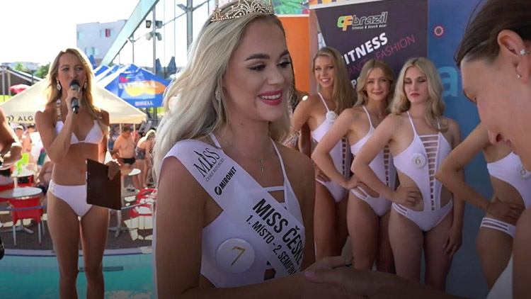 Natálie z Vrahovic  ve finále Miss ČR!