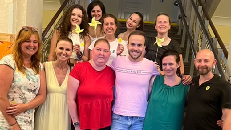 Báru s rakovinou mozku  podpořilo i její  „domovské“ GJW