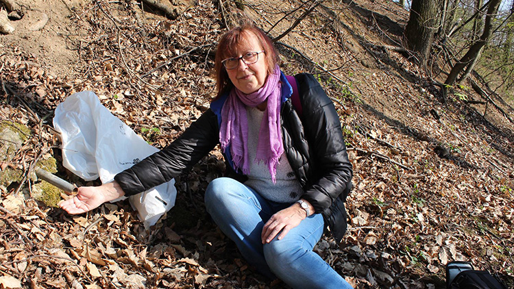 „V přírodě se cítím jako na návštěvě u přátel,“ prozradila Eva Zatloukalová