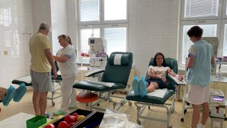 Zaměstnanci magistrátu darují krev