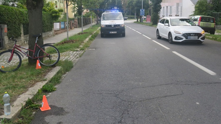 Žádost o spolupráci při objasnění dopravní nehody