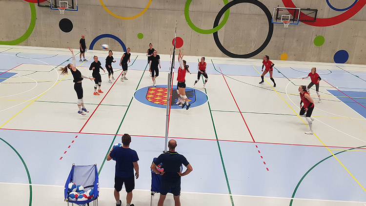 Ženy VK trénovaly s Olympem i Olomoucí