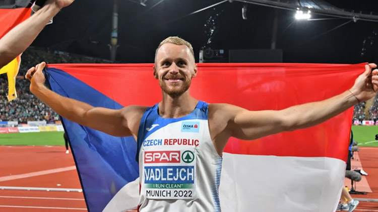 Oštěpař Jakub Vadlejch vybojoval evropské stříbro