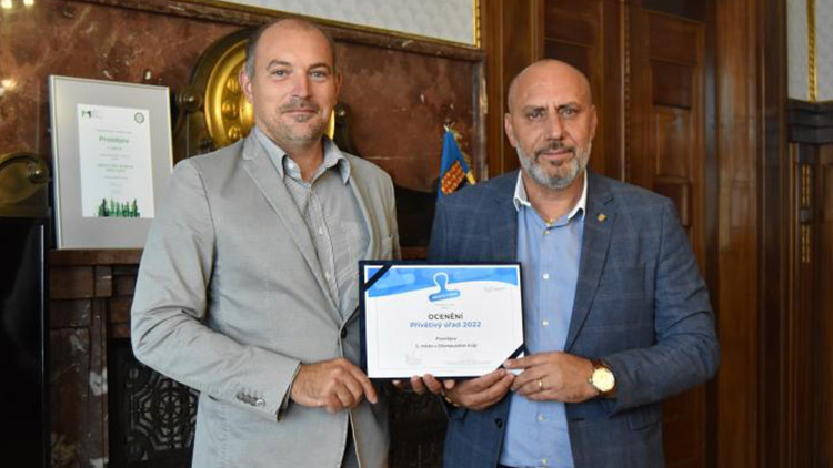 Magistrát je opět nejpřívětivějším  úřadem v Olomouckém kraji roku 2022