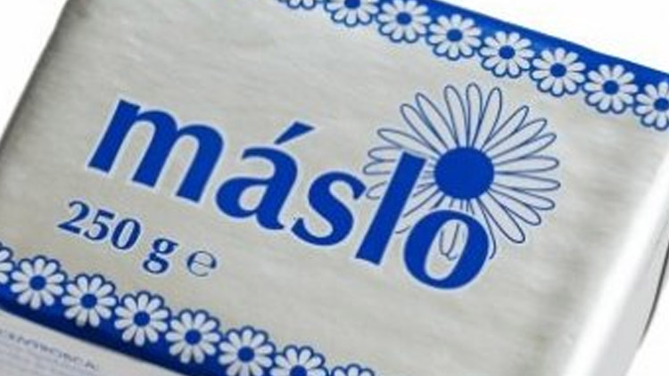 Máslo v akci za „pajcku“