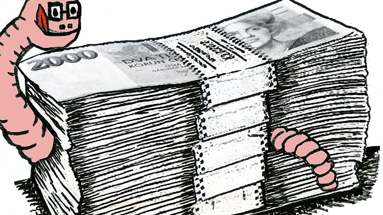 Průměrné mzdy v kraji přesáhly 36 tisíc