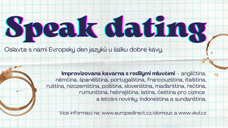 Speak–Dating 2022 v Olomouci