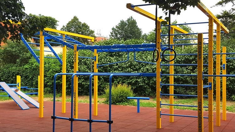 Workoutové hřiště na náměstí