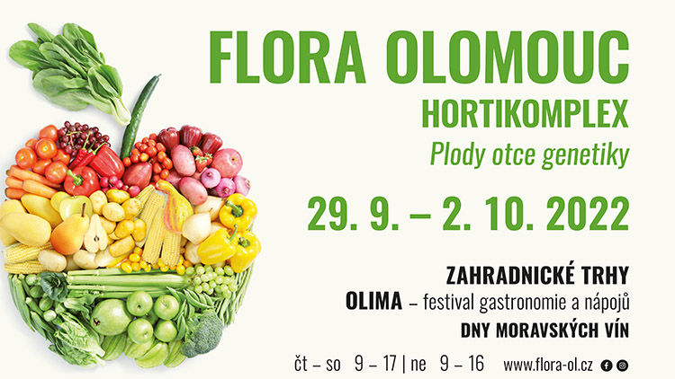 Hlavní expozici podzimní Flory tvoří 40 tun  kvalitní české zeleniny a ovoce. Bude i na prodej