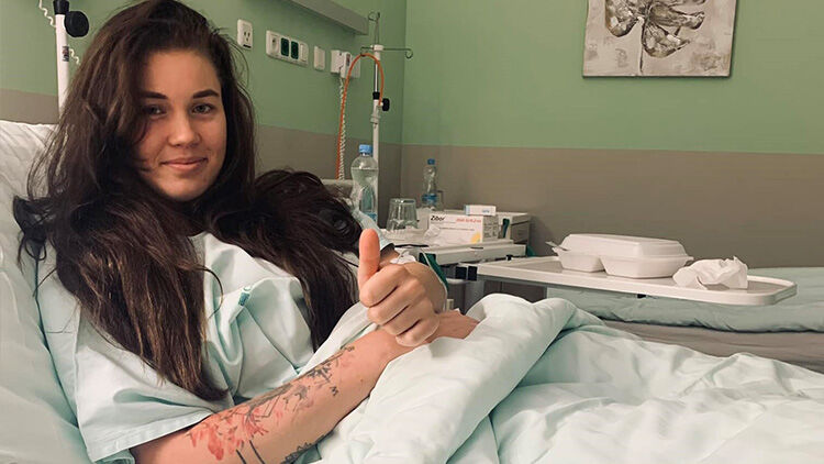 Šunderlíková absolvovala úspěšnou operaci  kolena u renomovaného doktora Macháčka