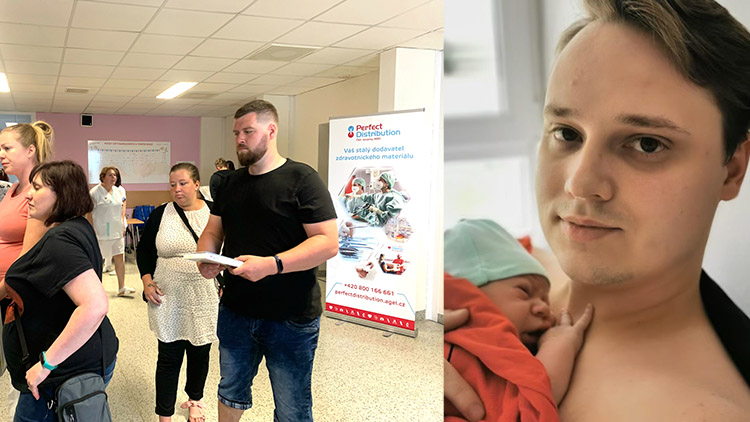 Poporodní bonding využívají v i babičky či tety