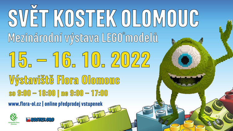 Stovky staveb z Lega zaplní největší pavilon na Výstavišti Flora, uskuteční se zde Svět kostek Olomouc