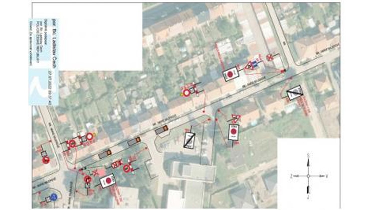 Uzavírka ulice Marie Majerové