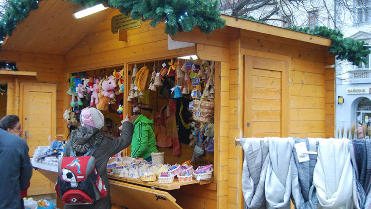 Prostějov už chystá vánoční trh