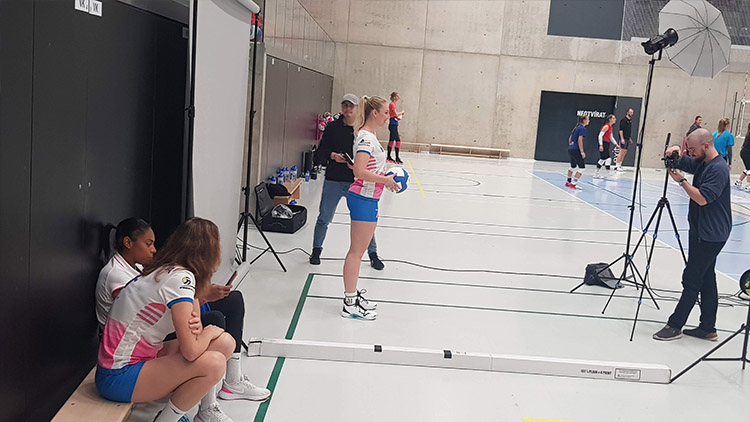 Čtvrteční večer patřil oficiálnímu týmovému focení