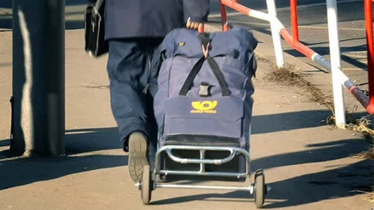 Pochvala pro pošťačku