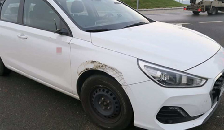 POLICIE  Hledá  svědky  nehody