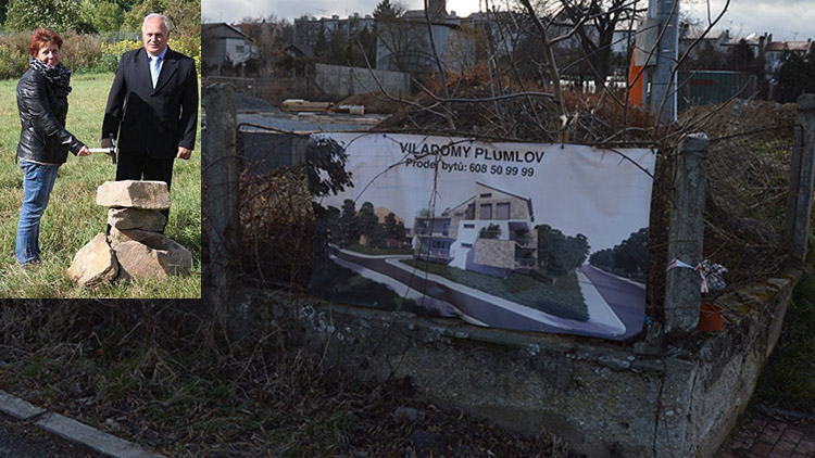 Koldová se snaží zbavit  rozestavěné ruiny v Plumlově 