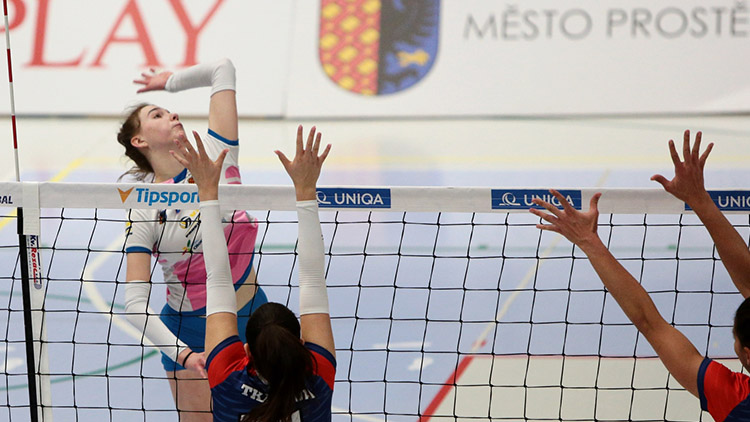 Josefína Smolková: „V Prostějově jsem na výpomoc  a mám radost,  že jsem první zápasy  docela zvládla“