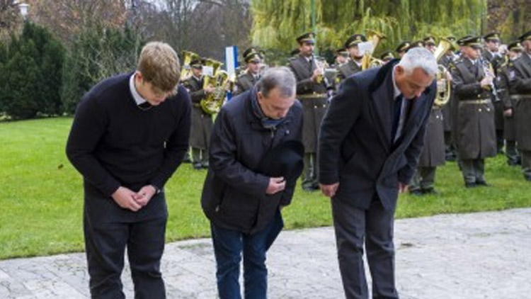 Kraj si připomněl boj za svobodu a demokracii