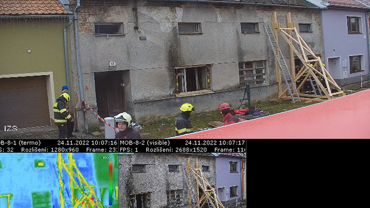 Složky IZS cvičily ve Vrahovicích