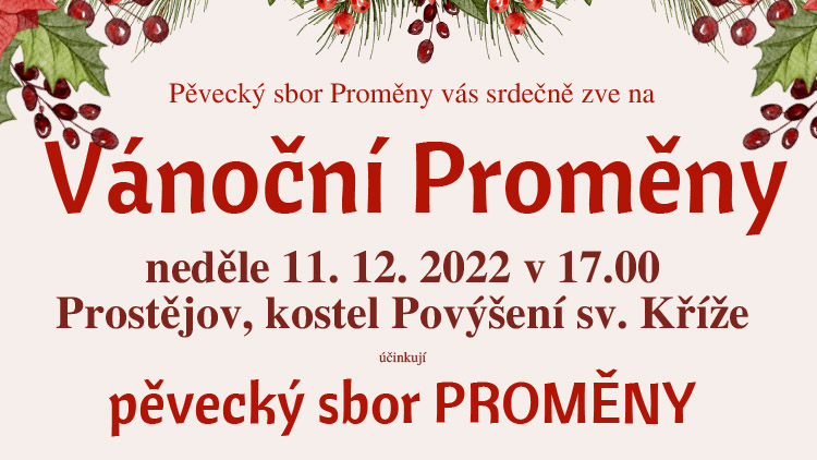 KONCERT PROMĚNY