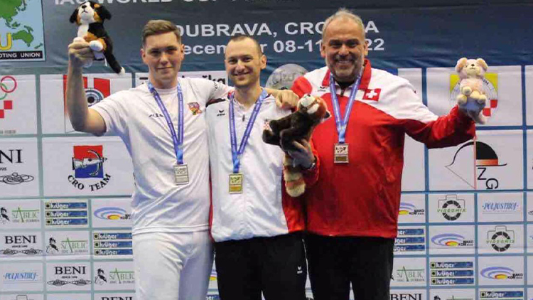 Úspěch z Chorvatska: Střelec z Plumlova vyválčil stříbro