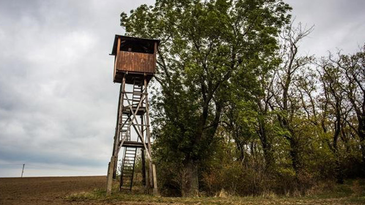 Rozhledna chátrá dál, k plošině se nedostanete