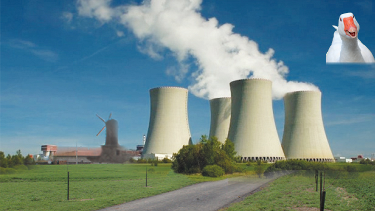 V Hačkách staví jadernou elektrárnu. Svépomocí 