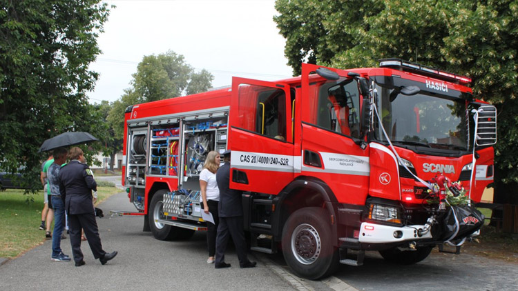 Hasiči dostanou peníze. Na techniku a například i na vzdělávání