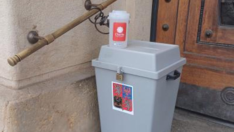 Kasička Tříkrálové sbírky