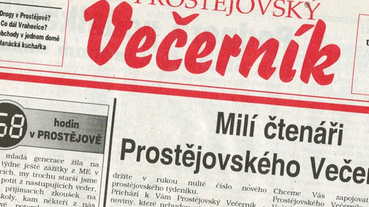 KDE SE VZAL, TU SE VZAL, PROSTĚJOVSKÝ Večerník ČTENÁŘE BRAL